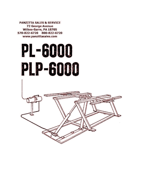 BENWIL PL-6000, PLP-6000 PARTS