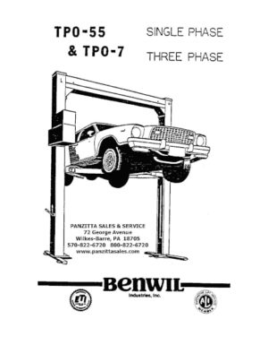 BENWIL TPO-55, TPO-7 PARTS