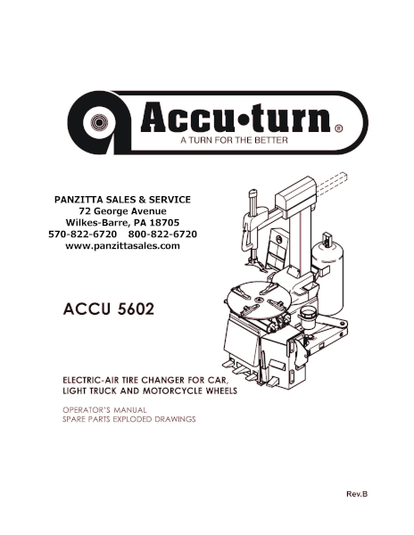 Accu-turn 5602 Parts