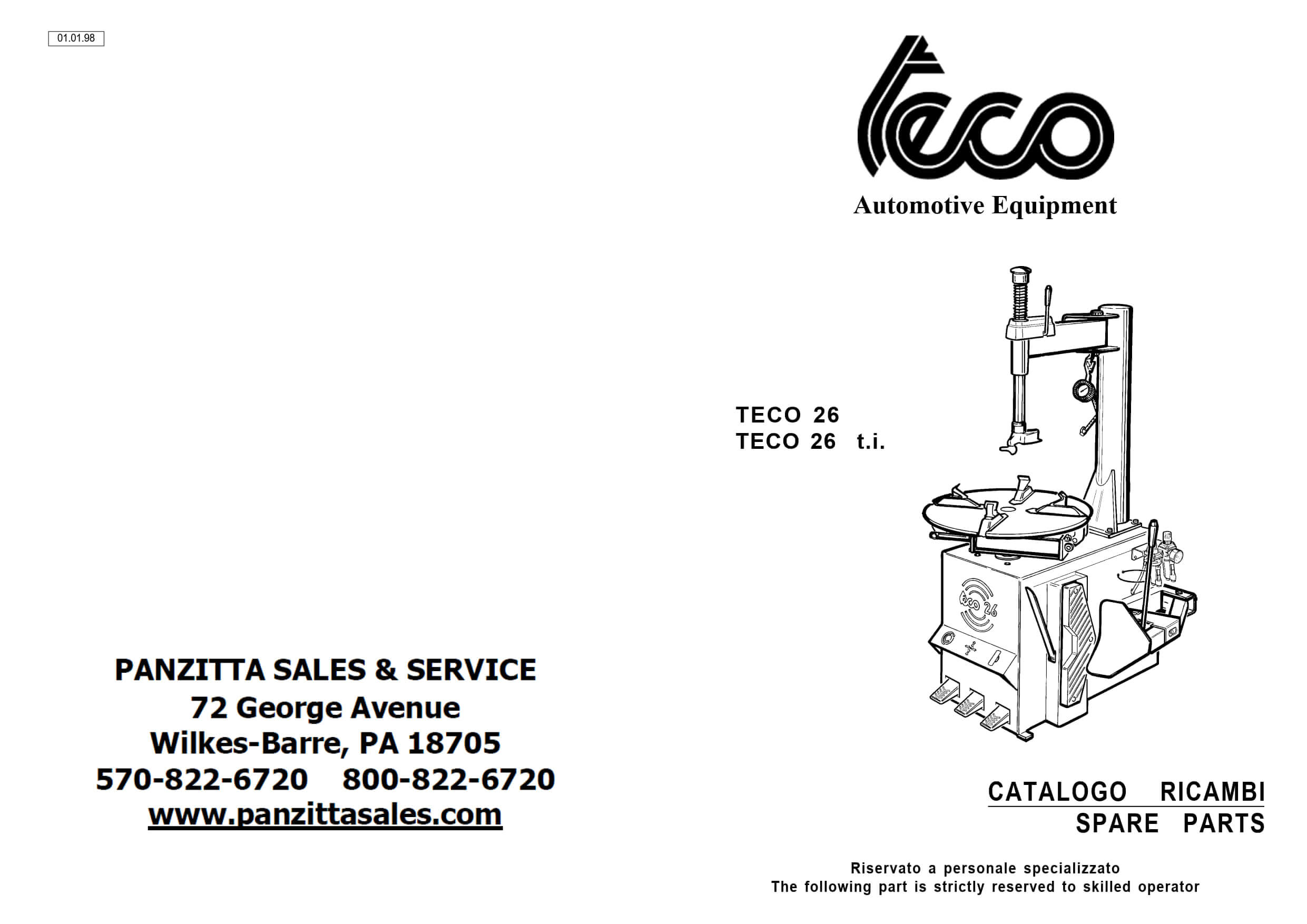 TECO 26 PARTS