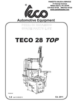 TECO 28 TOP PARTS